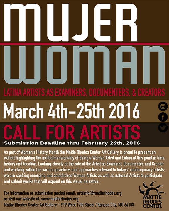 Mattie Rhodes CALL FOR ARTISTS: Mujer/Woman Exhibition - Mattie Rhodes