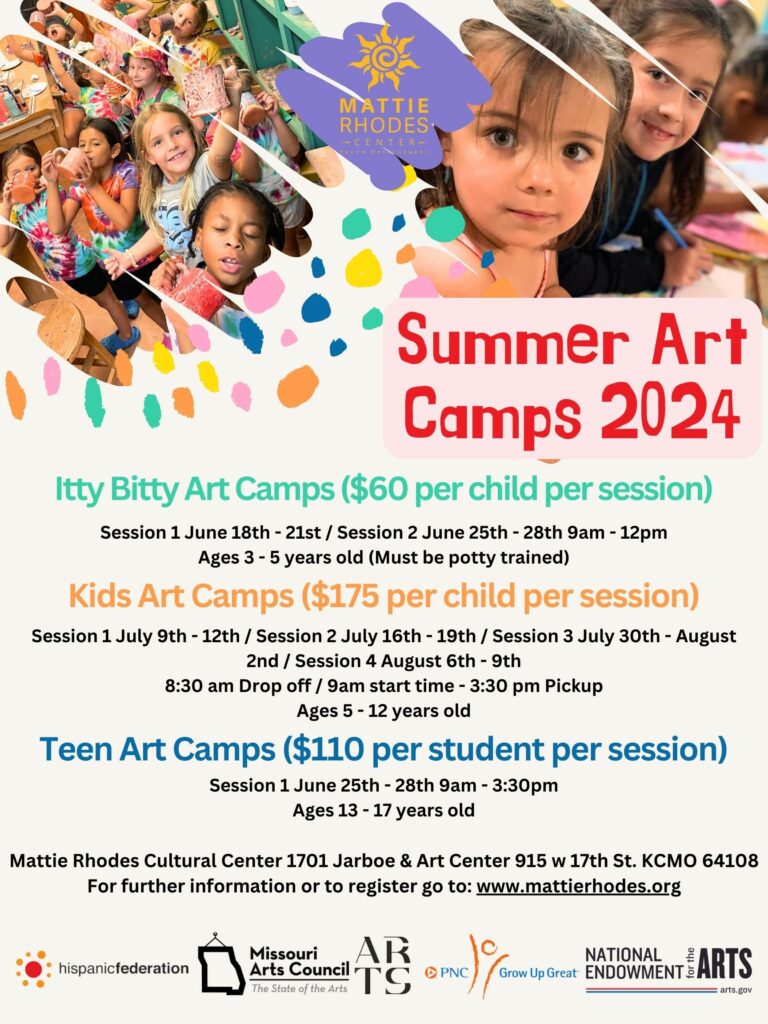 Summer Art Camps at the Mattie Rhodes Center